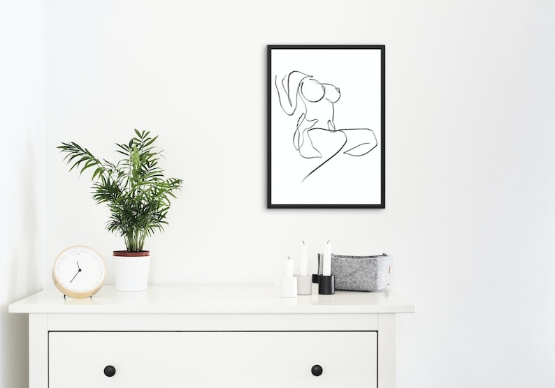 Intercause Drawing Unlock the Soulful Symphony of Love: Our One-line Couple's Portrait ...