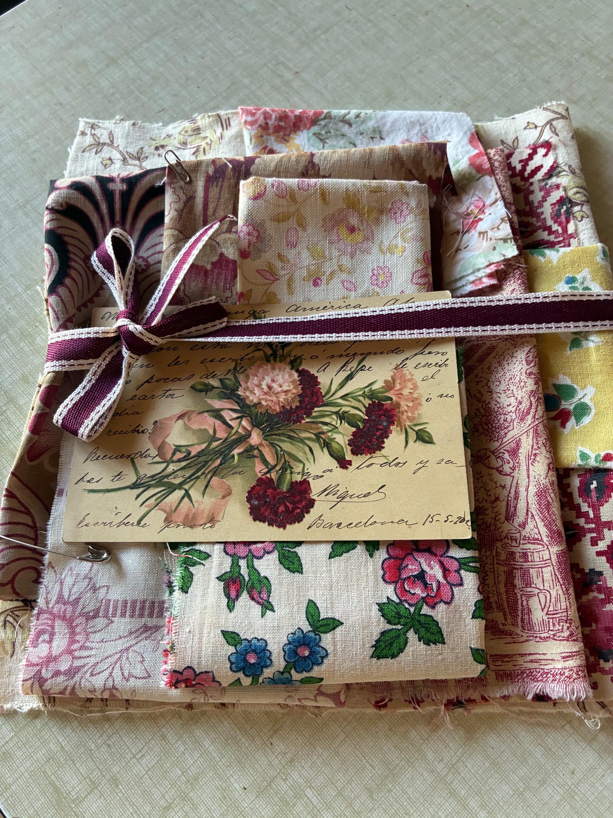 Antique French Fabric - Etsy