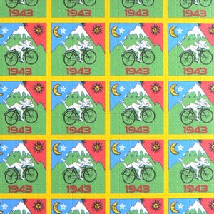 Hofmann 1943 blotter art / 500 tabs / 22.5cm x 18cm / 9mm each square