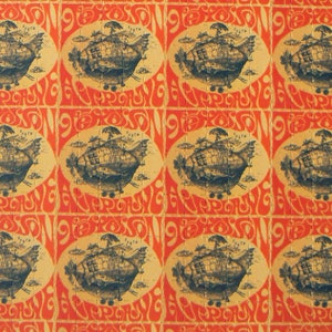 Jefferson Airplane &quot;Ectodelic trip 1966&quot; blotter art / 500 tabs / 22.5cm x 18cm / 9mm each square