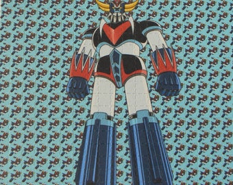 Arte secante Grendizer, 400 impactos, 17 x 17 cm, 8,5 mm cada cuadrado