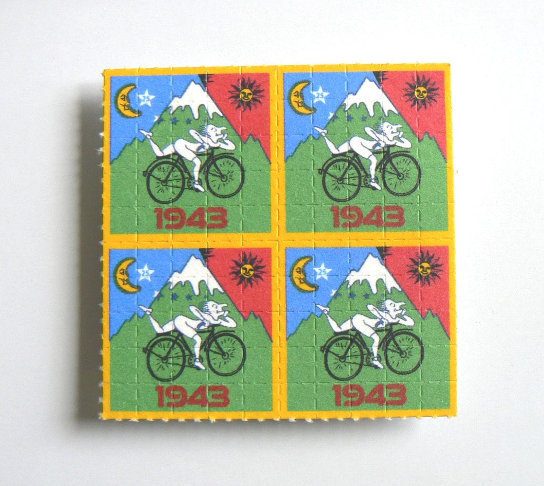 Hofmann 1943 Blotter Art / 100 buvards / 9cm x 9cm / 9mm chaque carré