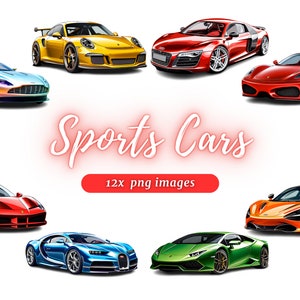 Sportwagens | PNG | Clipart | Downloadbare digitale afbeeldingen beschikbaar voor commercieel en persoonlijk gebruik