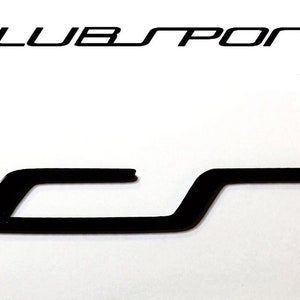Emblème, logo et lettrage autocollant VW Golf GTI CLUBSPORT