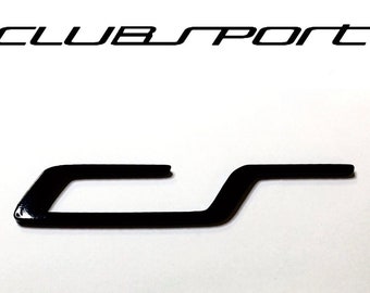 VW Golf GTI CLUBSPORT Emblem , Logo, Schriftzug selbstklebend