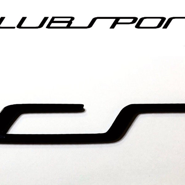 VW Golf GTI CLUBSPORT emblema, logotipo, inscripción autoadhesiva