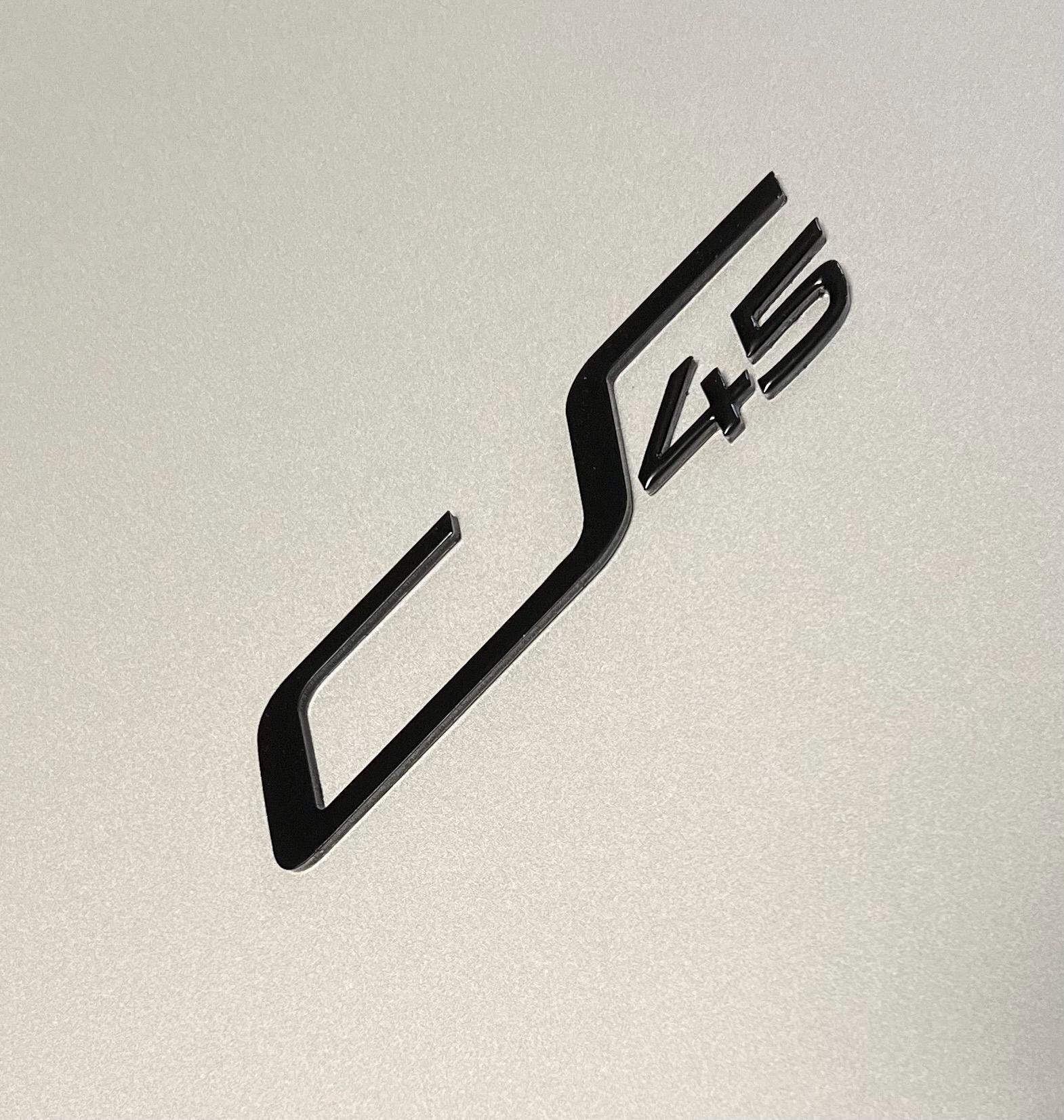 VW Golf GTI CLUBSPORT 45 Emblem, Logo, Lettering Self-adhesive in Piano ...