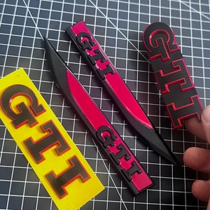 Golf 7 GTI / TCR Emblem Set Original VW
