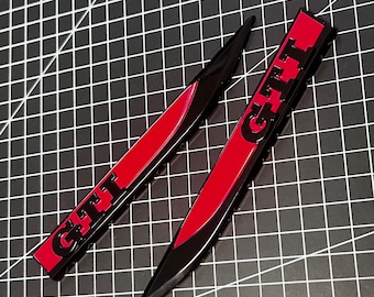 Emblemas laterales para Golf 7 GTI/TCR Repuestos originales VW