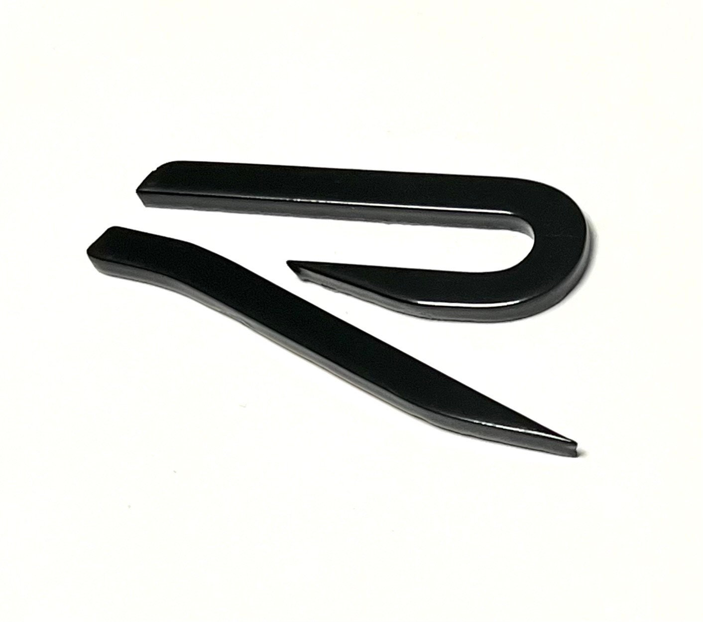 R-Line Lenkrad Emblem Logo Sticker Aufkleber Tuning 8 schwarz