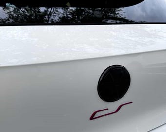 VW Golf GTI Clubsport rear emblem, logo, lettering