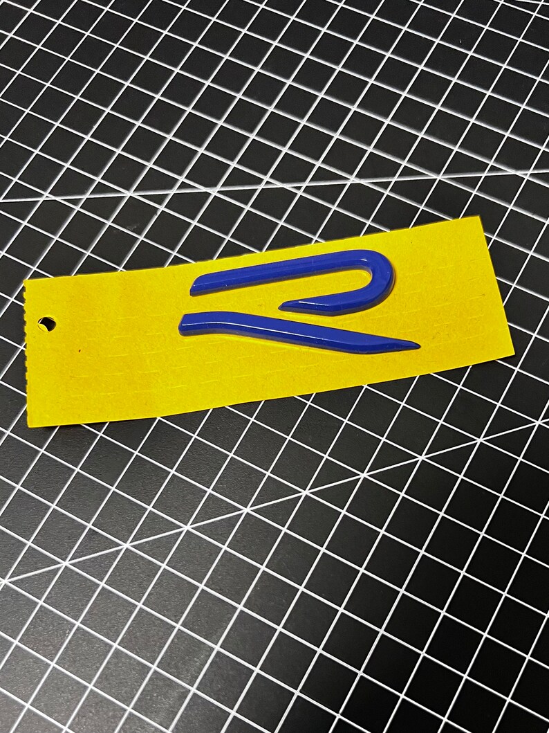 Logo original Volkswagen R, emblème en bleu VW R - Etsy France