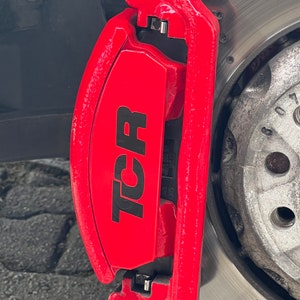 VW Golf 7 GTI TCR brake caliper stickers