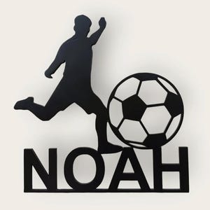 personalized gift for football player football friend lover sign children&#39;s birthday football tournament coach football sign footballer