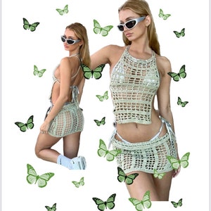 Custom Festival Set Crochet - PATTERN ONLY