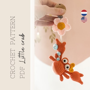 PDF PATTERN | Little Crab | crochetpattern | amigurumi | baby