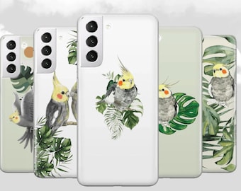 Cockatiel Phone Case: Tropical Parrot Cover