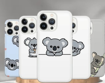 Koala Phone Case Zoo baby Cover for Pixel 7 6A, iPhone 14 13 12 Pro 11 XR for Samsung S23 S22 A73 A53 A13