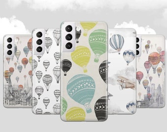 Hot air balloon Phone Case Baloon Cover for Pixel 7 6A, iPhone 14 13 12 Pro 11 XR for Samsung S23 S22 A73 A53 A13