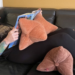 Reading bone / neck pillow / knee pillow very high quality / handmade / available in 3 sizes / many colors / corduroy fabric