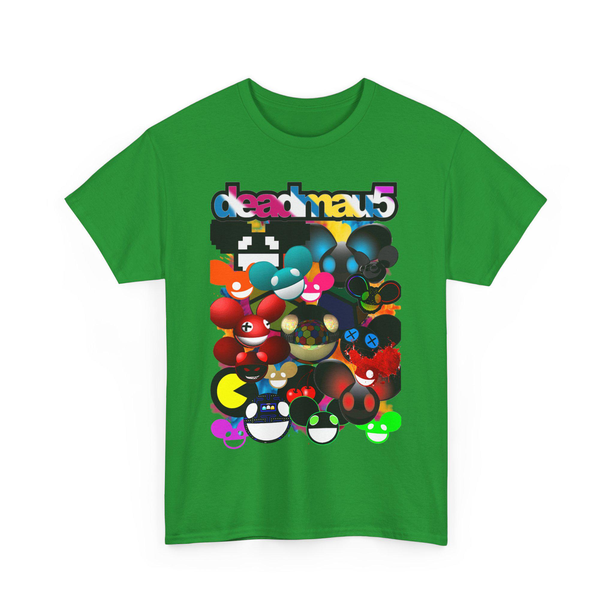 Deadmau5 EDM Rave T-Shirt | DJ Mouse Logo Electronic Techno Music Tee, image size:2048x2048