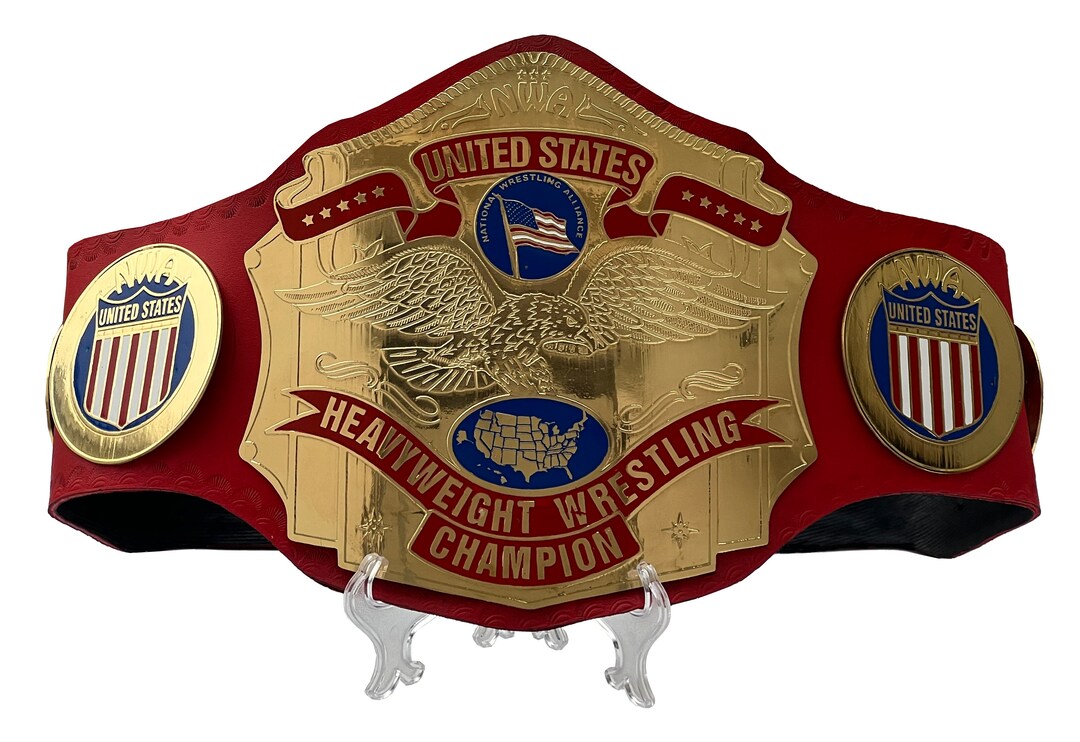 NWA / United States Heavyweight Wrestling Champion Title Etsy