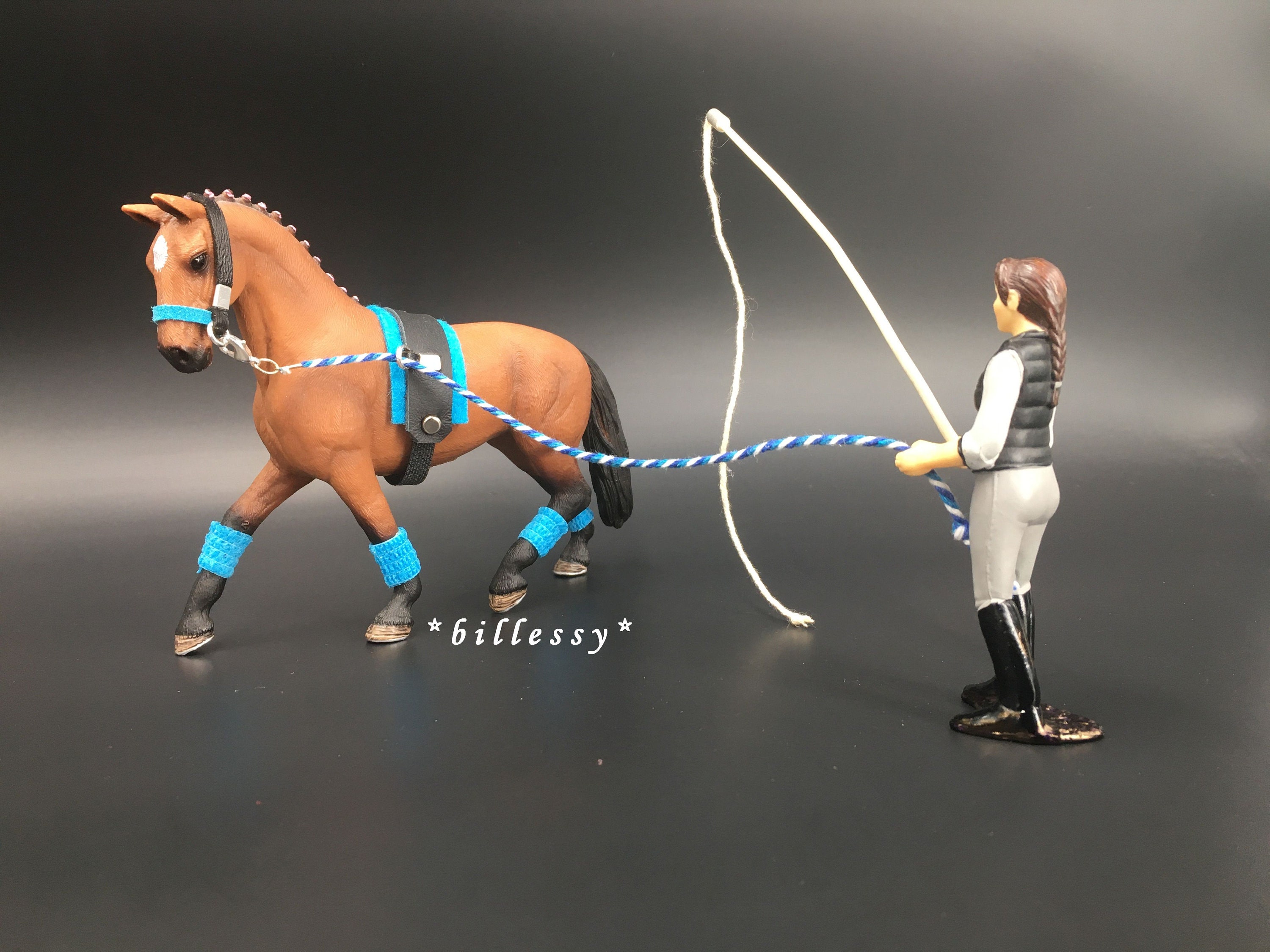 Billessy / LONGIERSET / MODELL BASIC / Pferd / Modellpferd / Zubehör