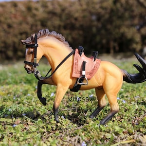 billessy / SADDLE SET / CollectA / Horse / Model Horse / Accessories / Saddle / Bridle / Bandages / Lusitano / 88501 / Ibero / Model Horse Tack