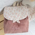 Corduroy children's backpack - birth gift - boy - girl product logo