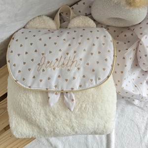 Sac à dos "doudou" enfant personnalisable - cadeau naissance