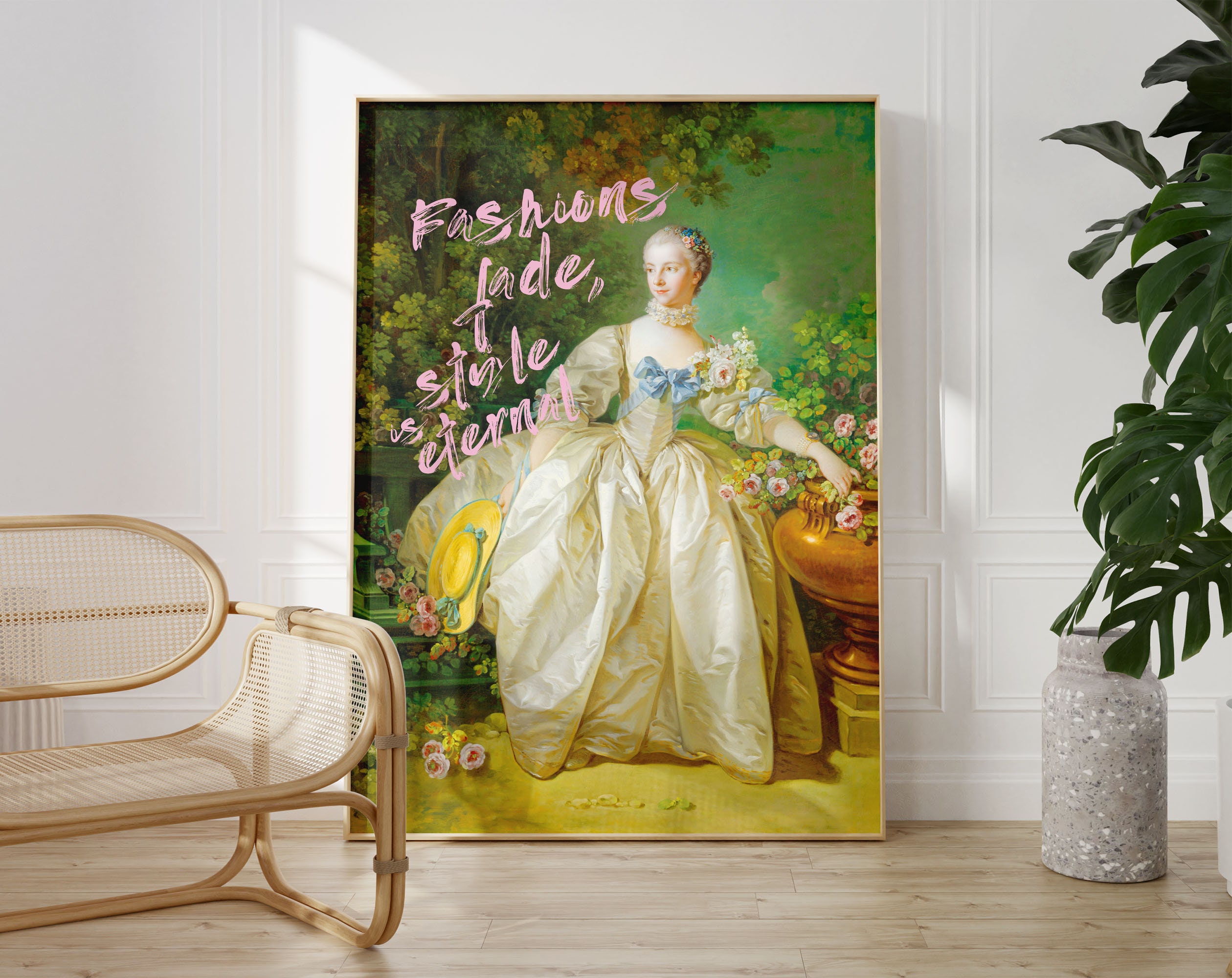 Yves saint laurent poster - Etsy 日本