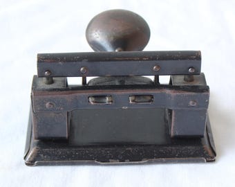 Antique Office Hole Punch B&B No. 108 Registered Trademark