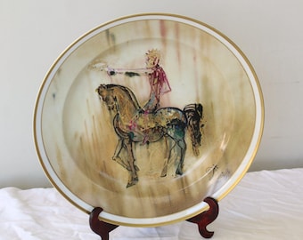 Salvador Dalí Rosenthal Decorative Plate - 1976 Limited Edition