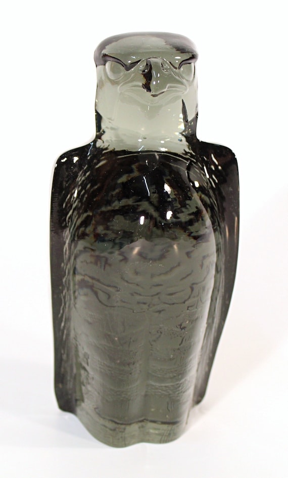 Kosta Boda Glass Falcon Bird WWF 1975 Paul Hoff Limited Edition