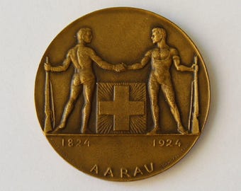 Aarau Centenary Celebration of the Swiss Rifle Club 1924 H.Frei