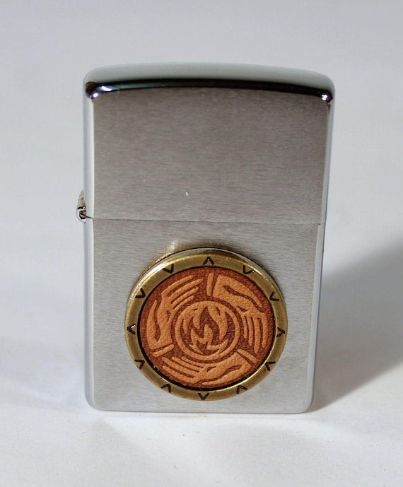 小物 Zippo KEEPER OF THE FLAME Zippo Keeper of the Flame Petrol Lighter Bradford USA 2000 - Etsy