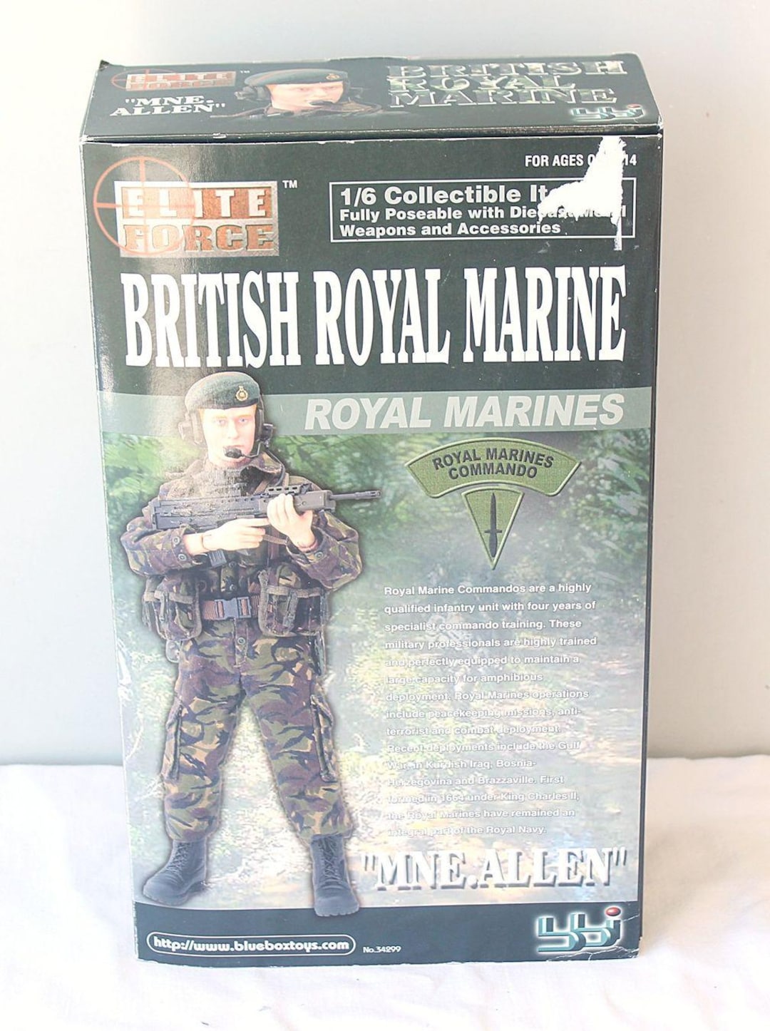 Elite Force Figure British Royal Marine Mne. All 1/6 + Original