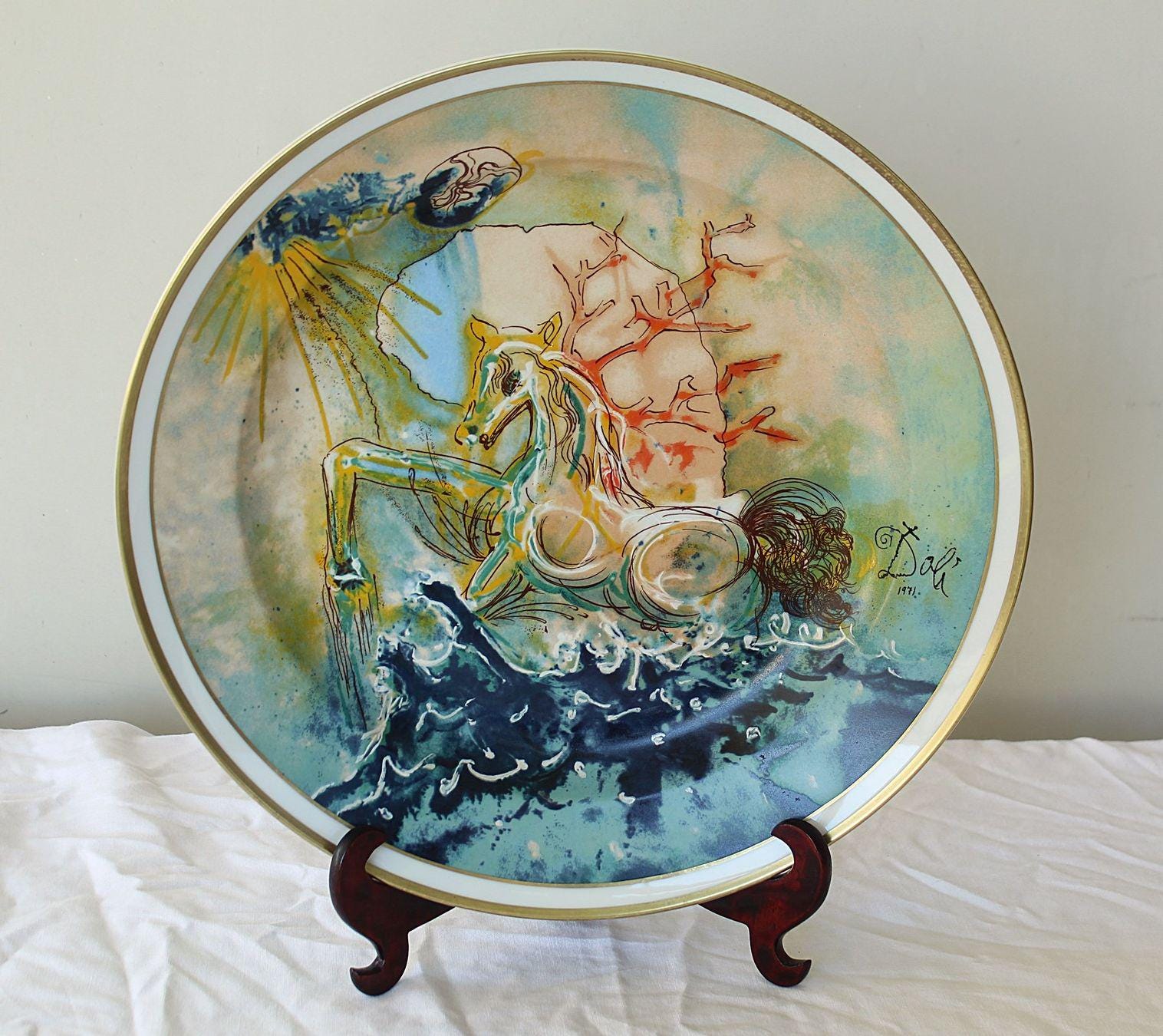 Salvador Dali Plates - Etsy