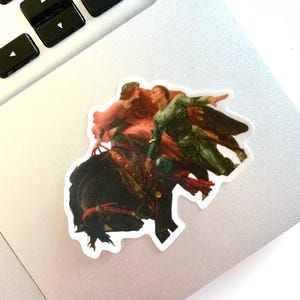 La Belle femme sans merci, art history sticker image 5