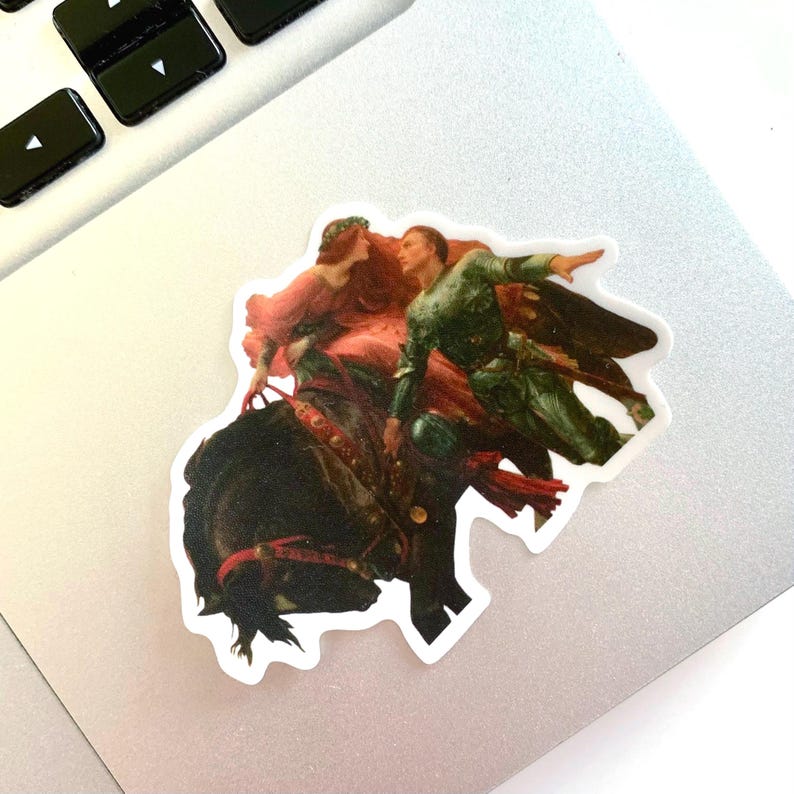 La Belle femme sans merci, art history sticker image 5