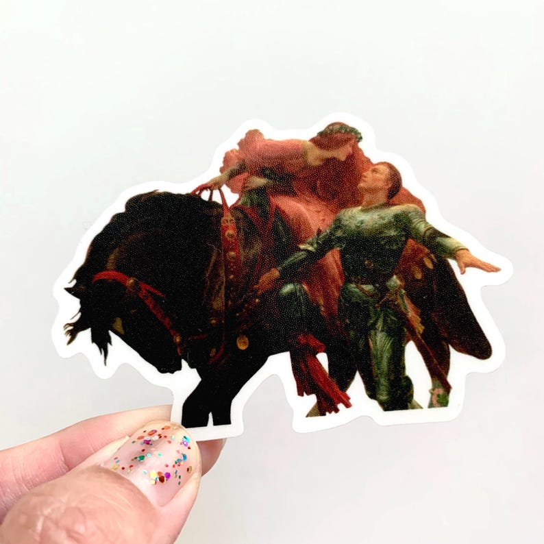La Belle femme sans merci, art history sticker image 3