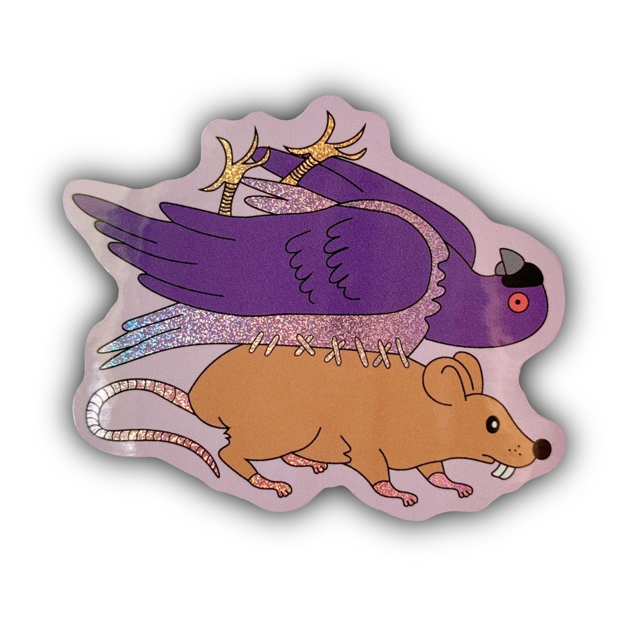 Simpons Ricky The Rat The Simpsons Fans Sticker Funny Rat Pigeon Surgery Sticker - Etsy