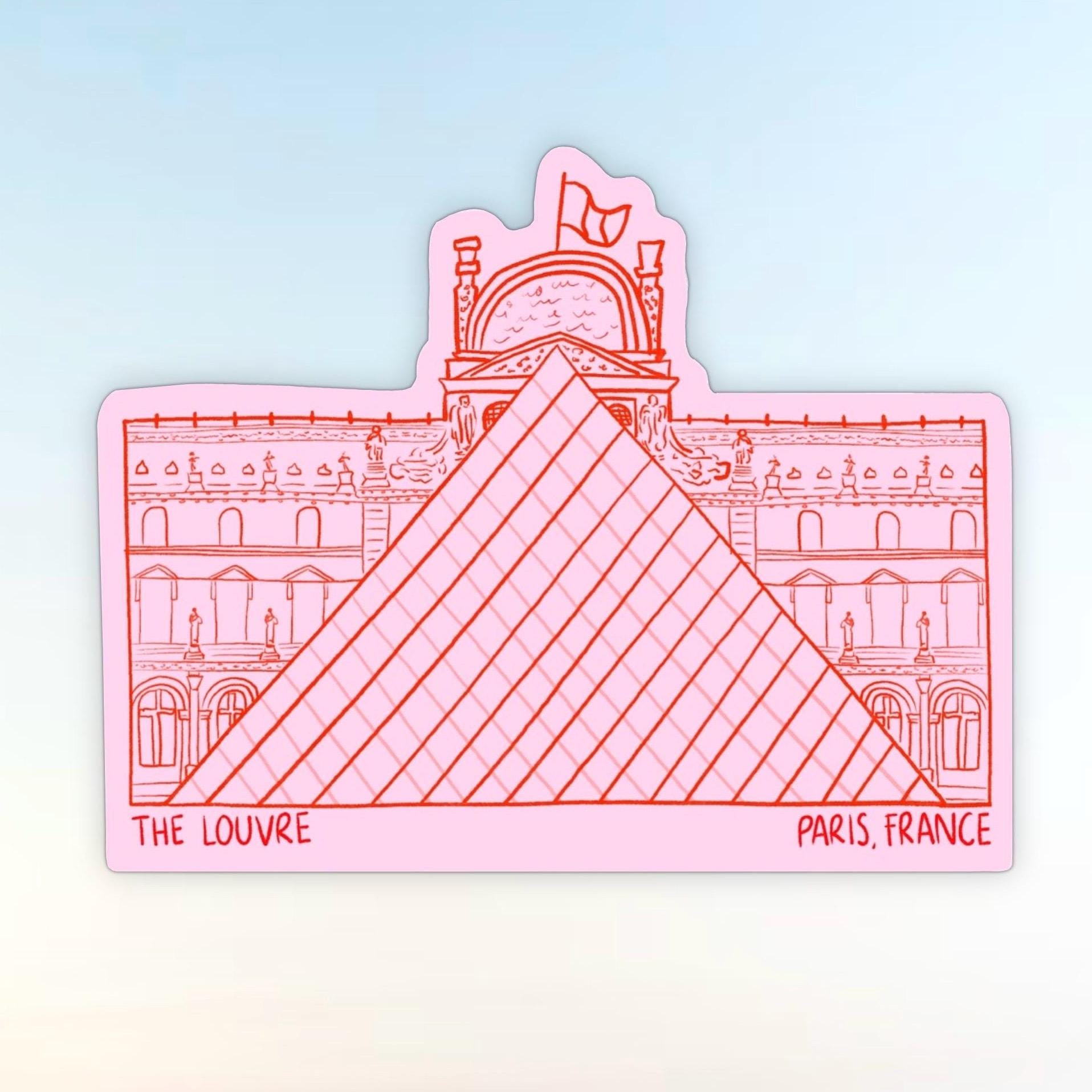 Louvre Stickers - Etsy