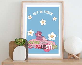 Free Palestine print / Palestine art