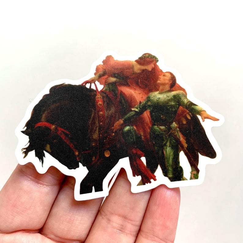 La Belle femme sans merci, art history sticker image 9