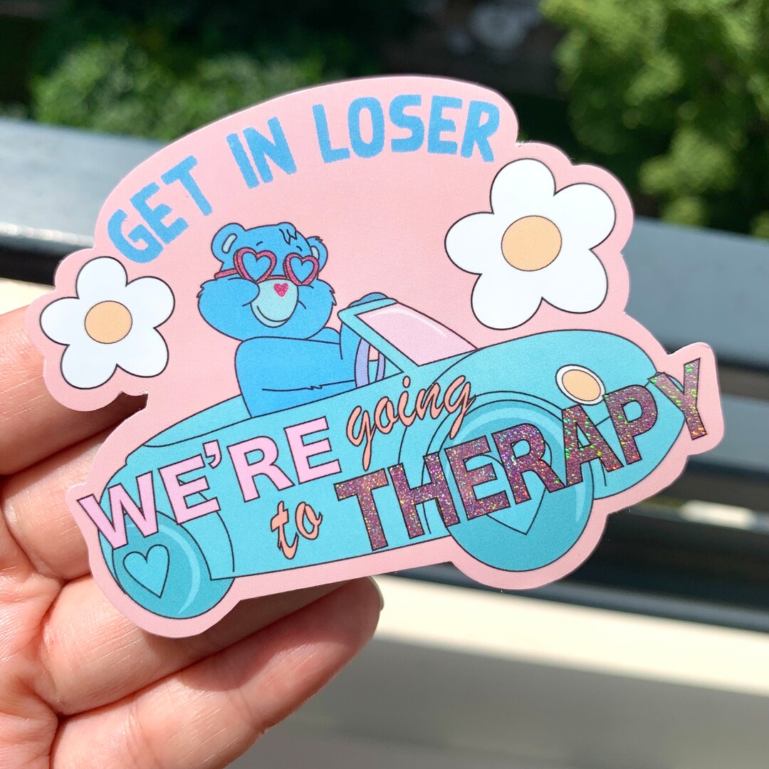 We’re Going to Therapy Sticker | Mental Health Sticker | Go to Therapy ...