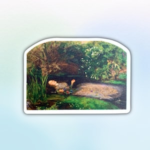 Stickers Ophelia par John Everett