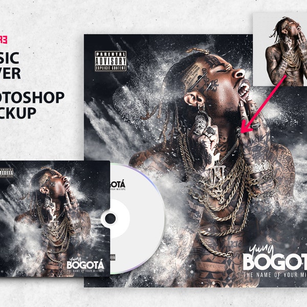 Yung Bogata | Album Cover, CD Cover, Mixtape Cover, Mockup, Profile Picture, Avatar