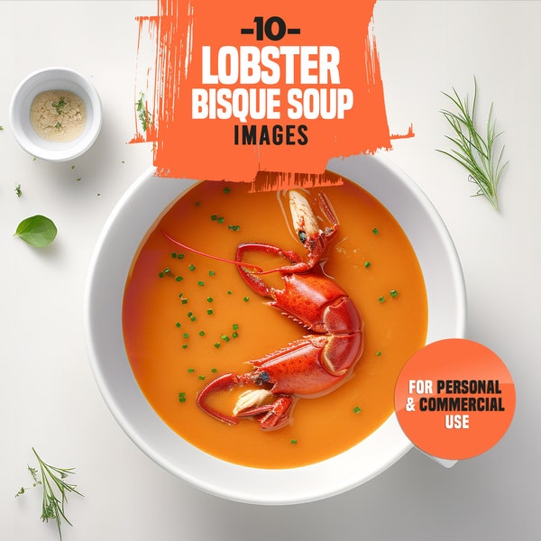 LOBSTER BISQUE SOUP | Seafood, Creamy, Rich Flavorful, Velvety, Pureed, Simmered, French cuisine