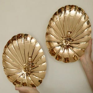 Pair of Vintage Brass Sconces